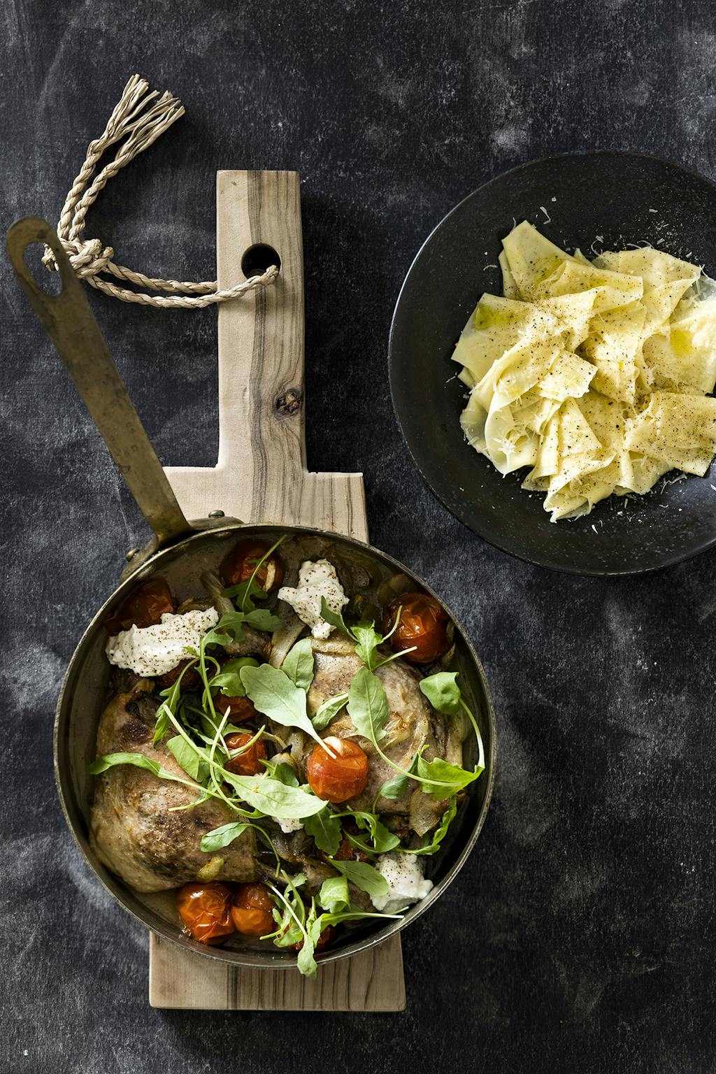 Hjemmelavet parpadelle