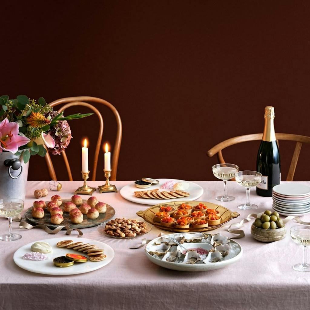 Nytårsmenu ud ad huset