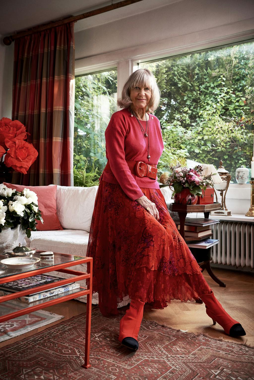 Lotte Tegner Freddie ved Royal Copenhagen juleborde 2021 Lotte Tegner Freddie ved Royal Copenhagen juleborde 2021