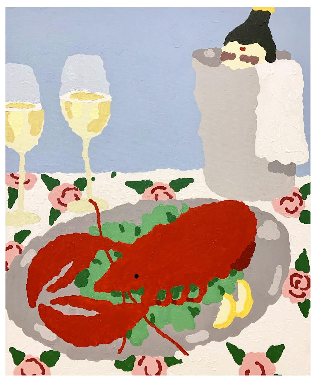 Maleri af Luca Bjørnsten