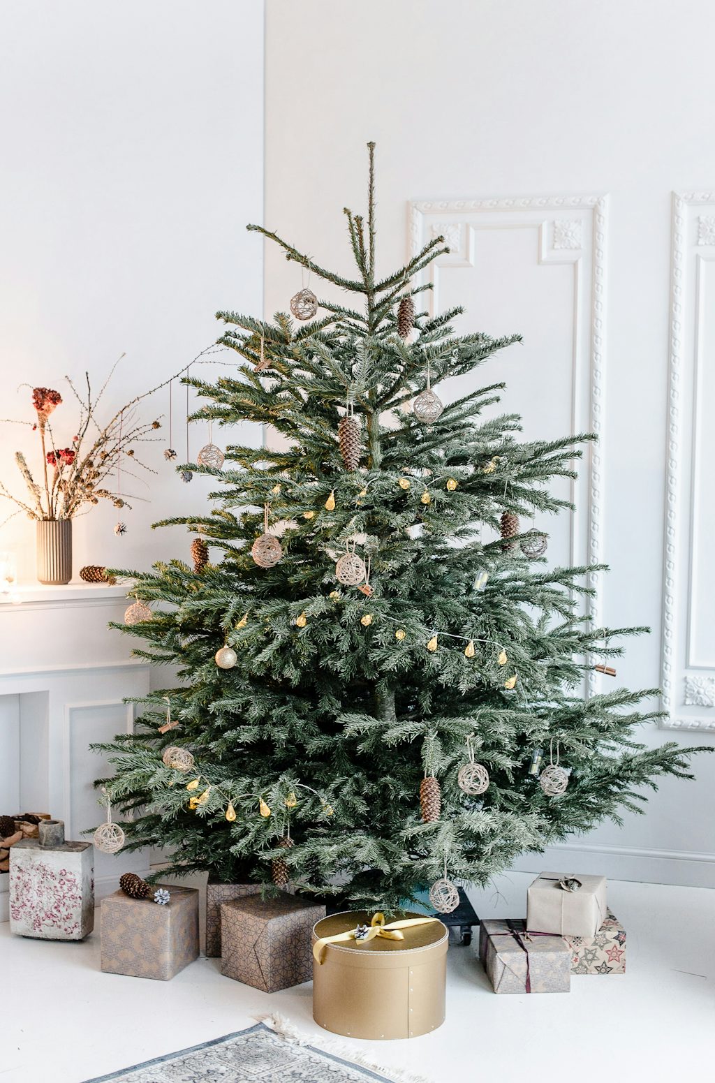 Decorated Christmas tree