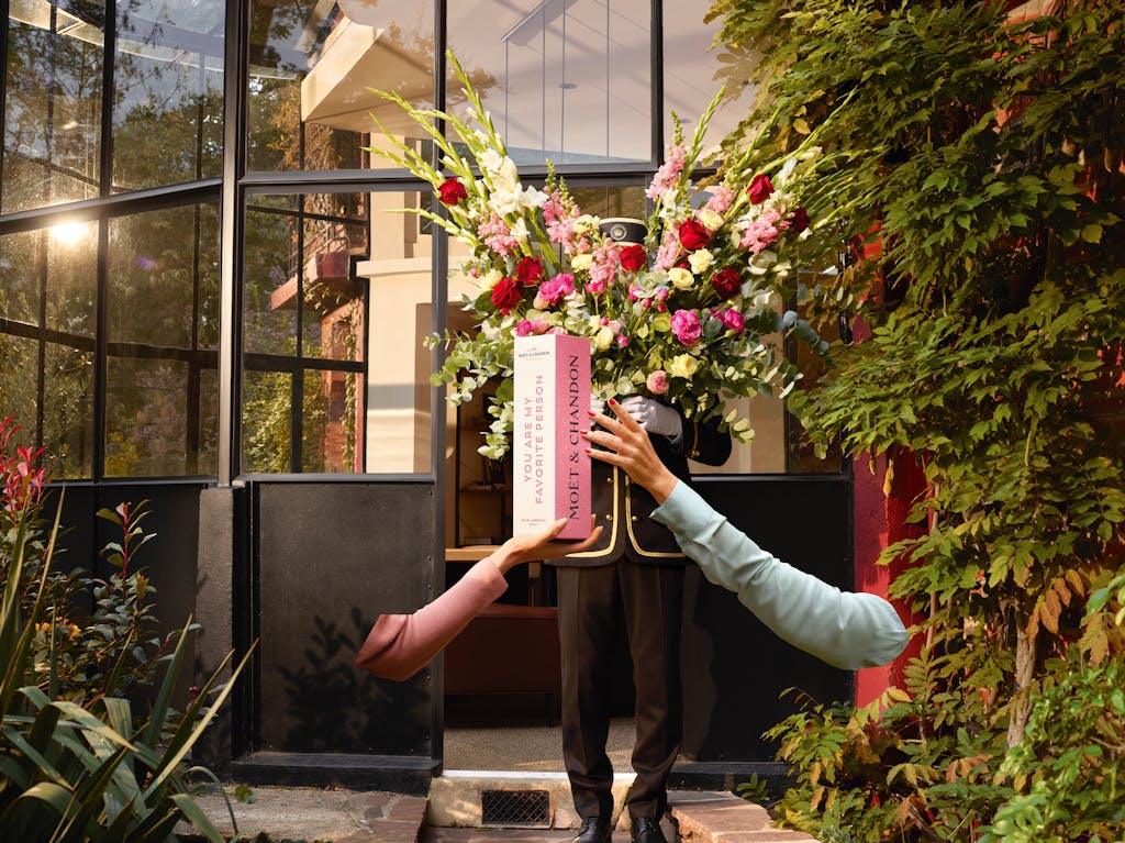 Valentine's Day med Moët & Chandon