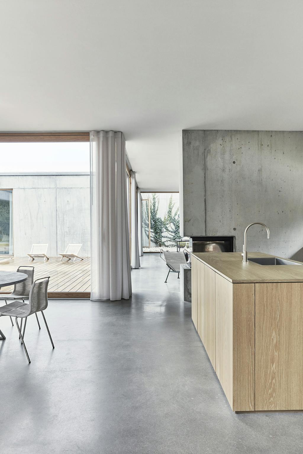 Et hjem med flytende overganger