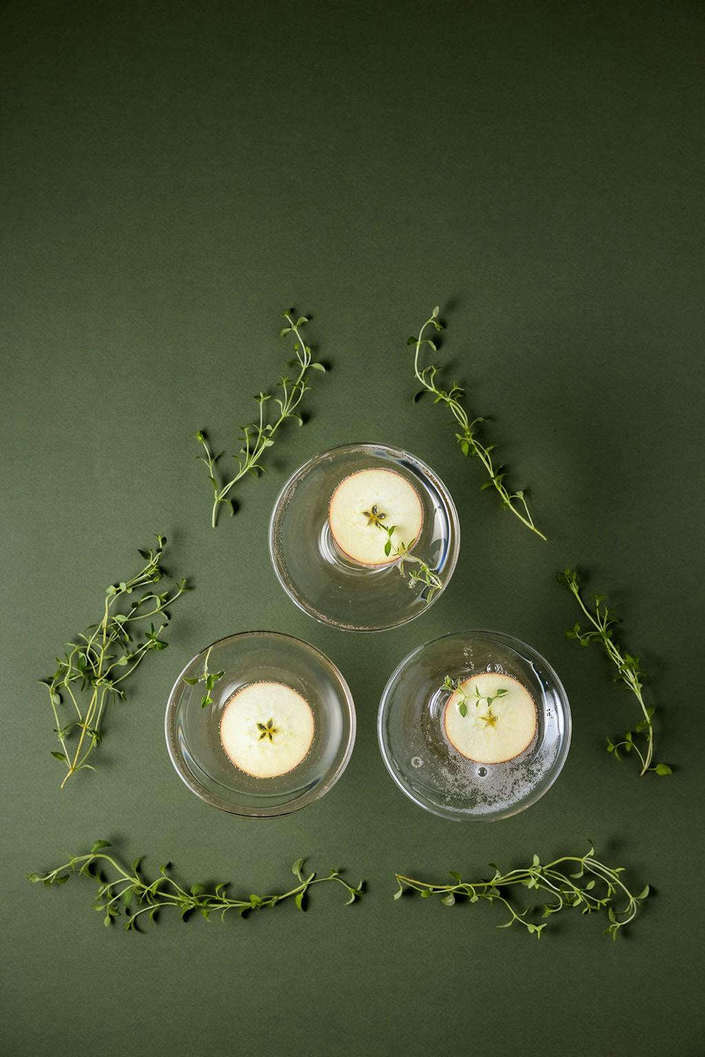 Sprankelend drankje Drankje met appel