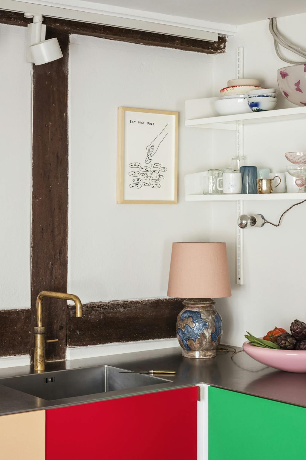 Speels praktisch en functioneel keuken