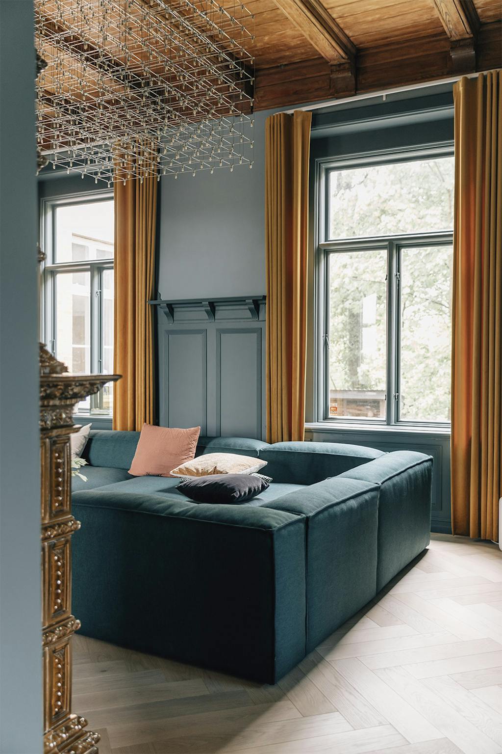 Sofa inspiration: flydersofa i velour