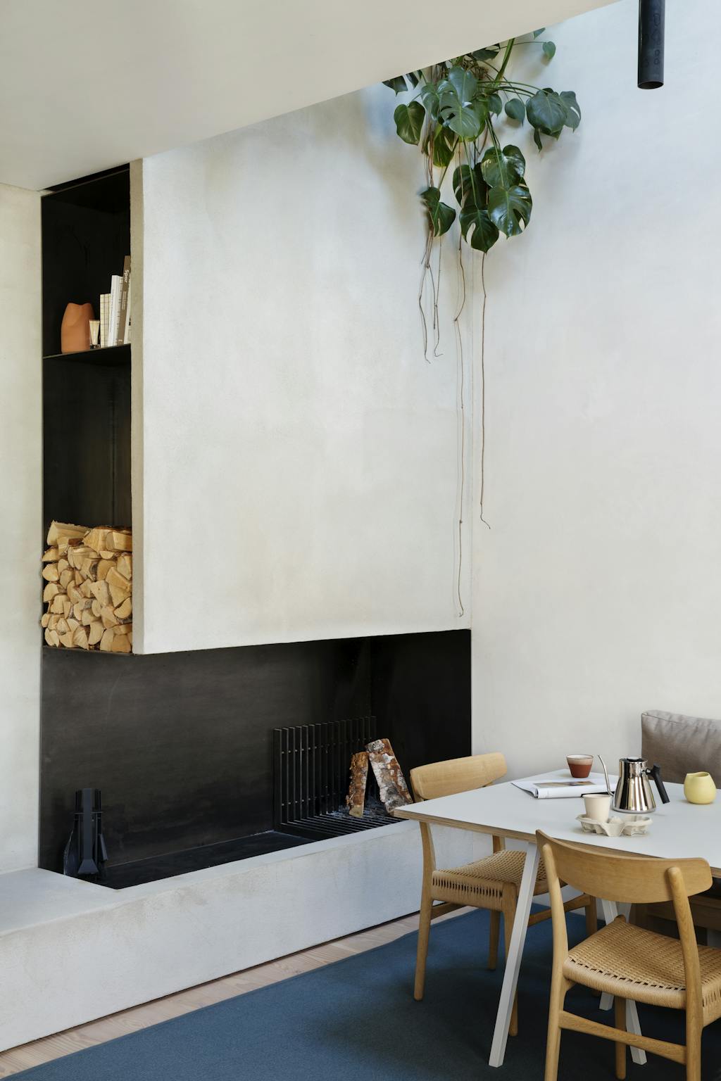 haard gemaakt van siporex en leca