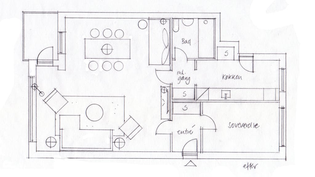 Forslag til ny plantegning