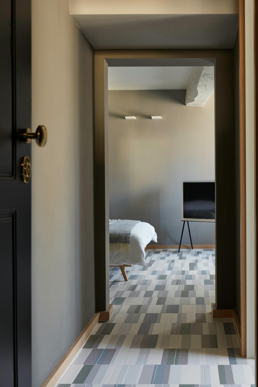 OEO studio moderne Scandinavische slaapkamer met Japanse invloeden OEO studio moderne Scandinavische slaapkamer met Japanse invloeden