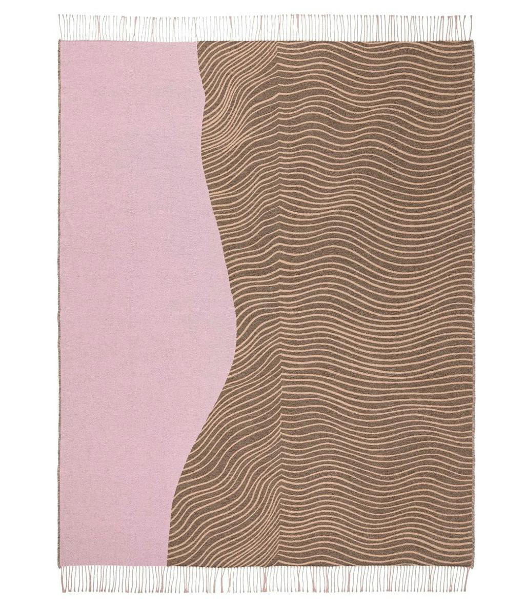 MARIMEKKO-PLAID-130X170CM-GABRIEL-NÄKKI-PINK-BROWN1 MARIMEKKO-PLAID-130X170CM-GABRIEL-NÄKKI-PINK-BROWN1