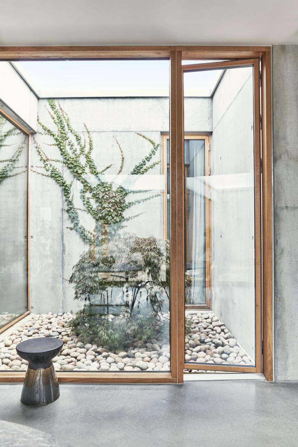 prachtige binnenplaats met Japanse invloeden