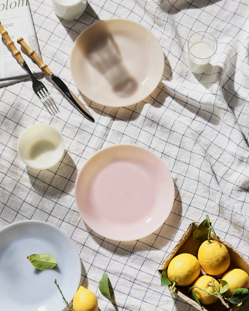 Milk servies Lucie Kaas servies kleur milk