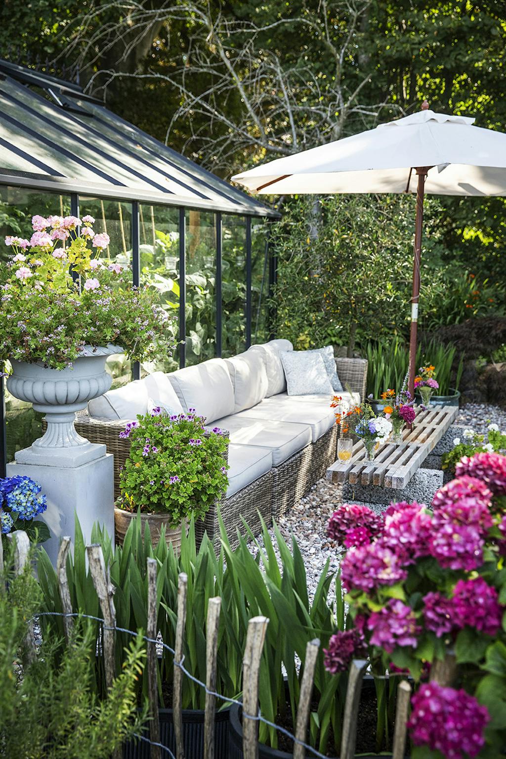 Loungeområde i have