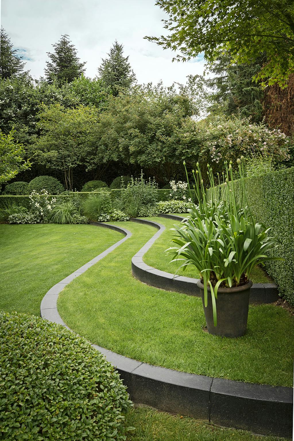 Have en trappe og fliser