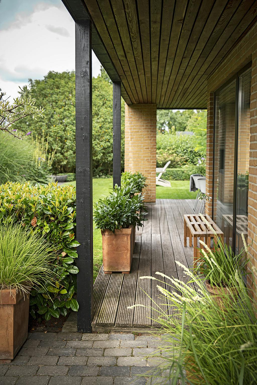 En overdækket gang En overdækket gang