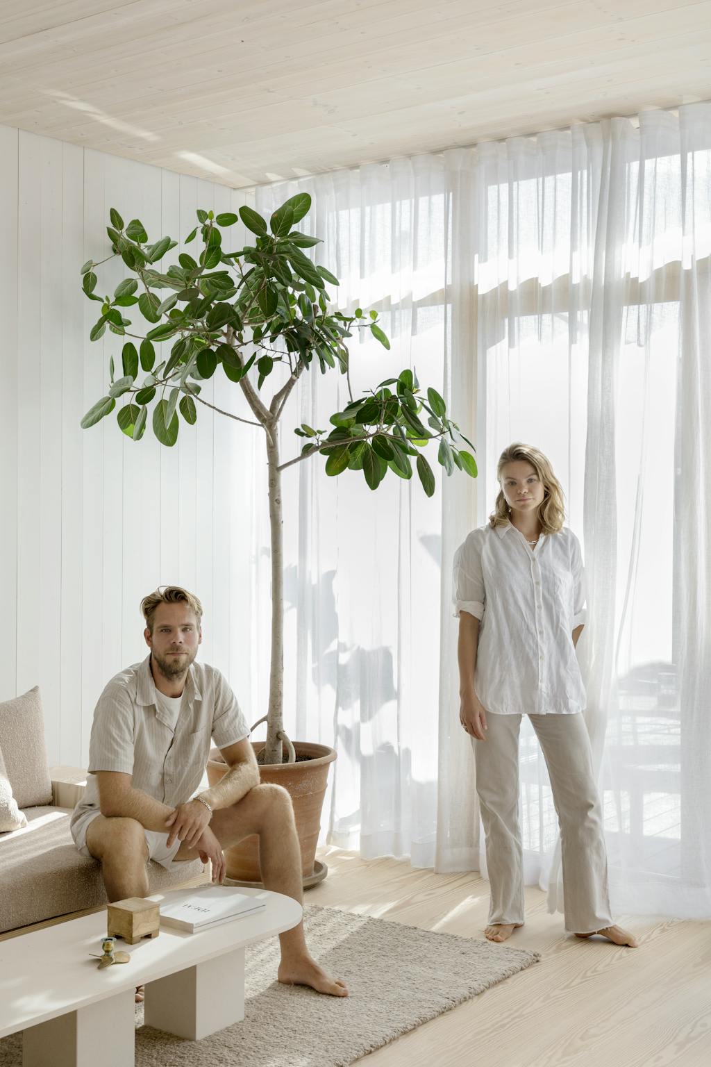 Kristina Line og Anton Bak