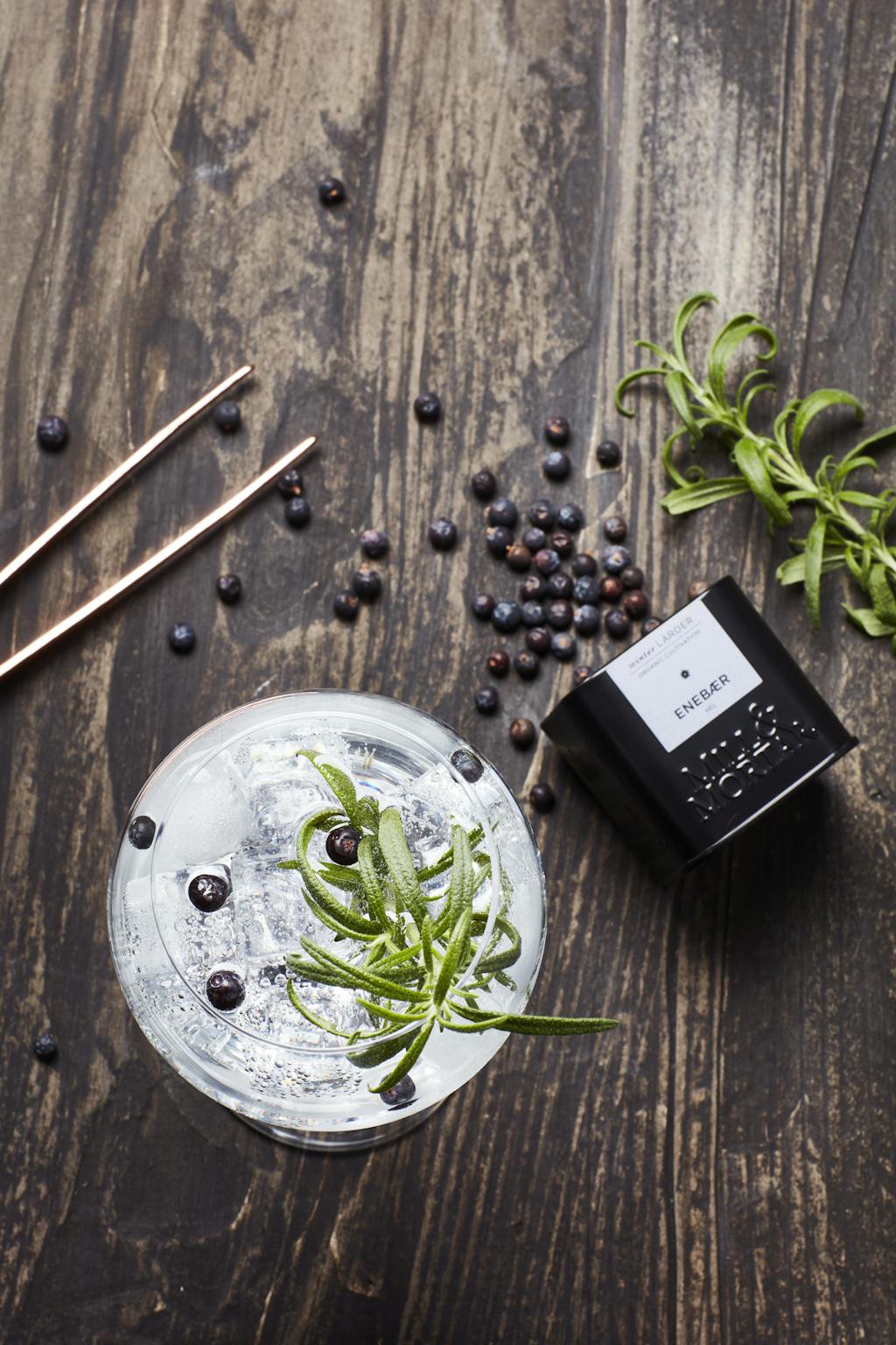 zomer glas drankjes gin tonic botanicals