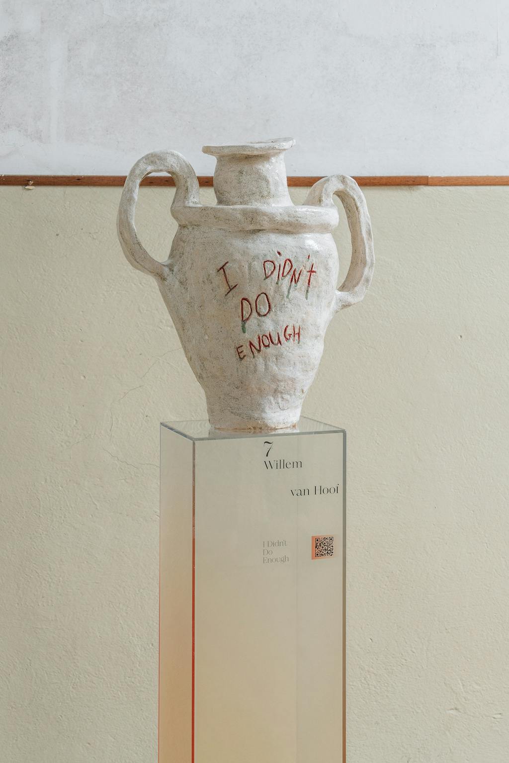 I didn't do enough I didn't do enough