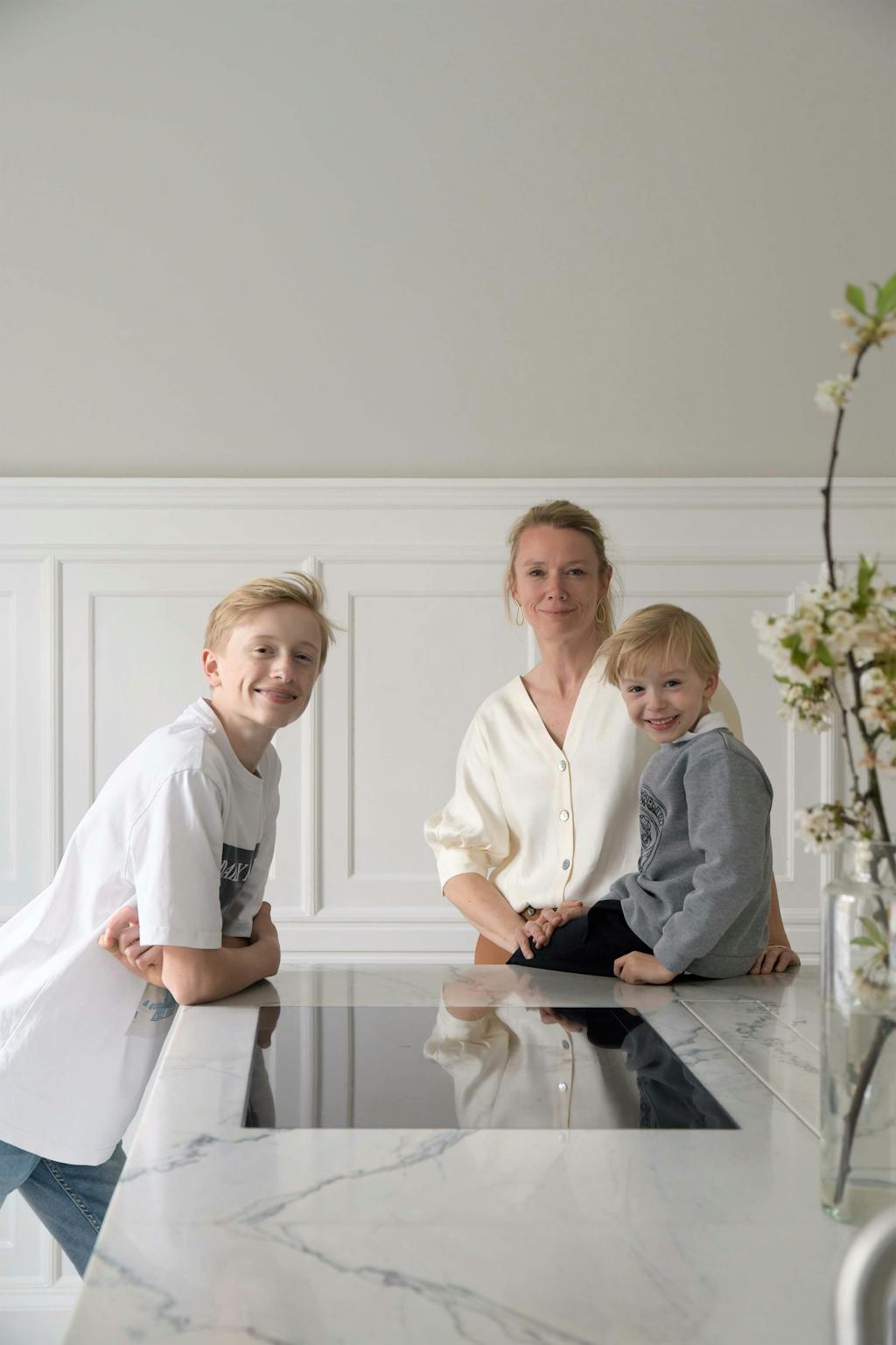 moeder kinderen familie