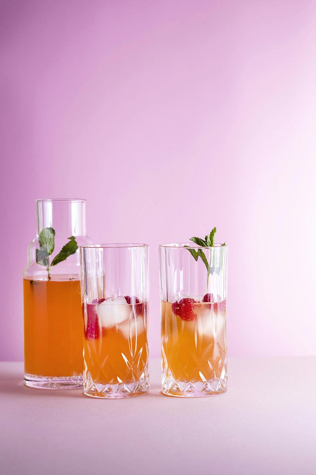 hindbærlemonade