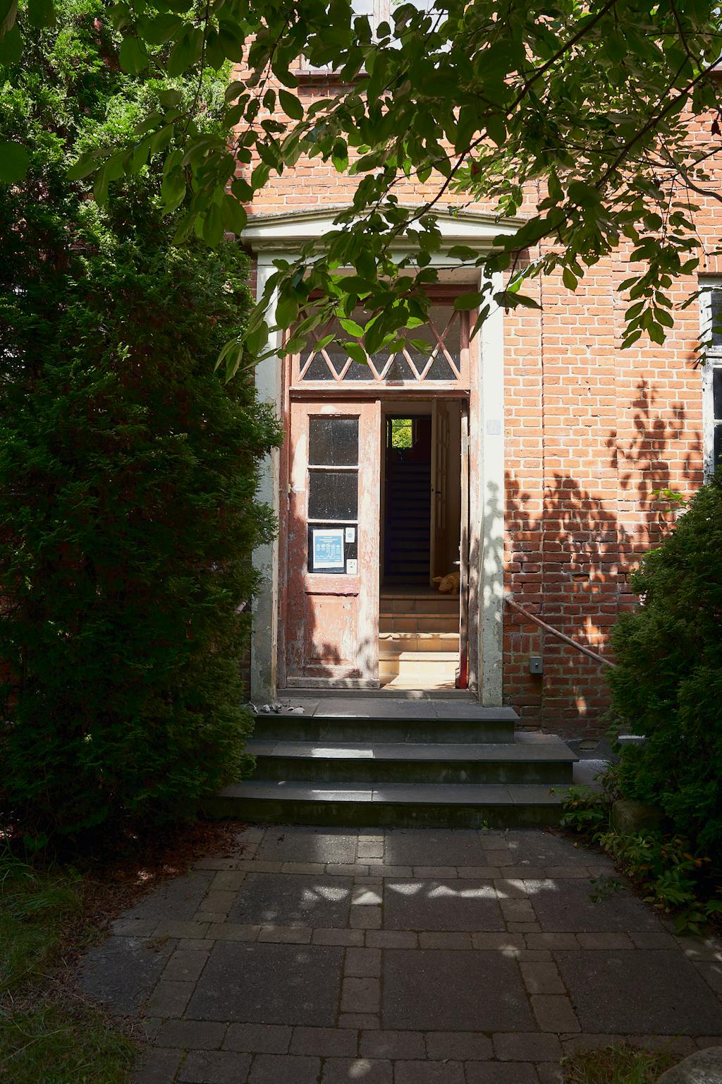 Indgangen til Richard Winthers Hus