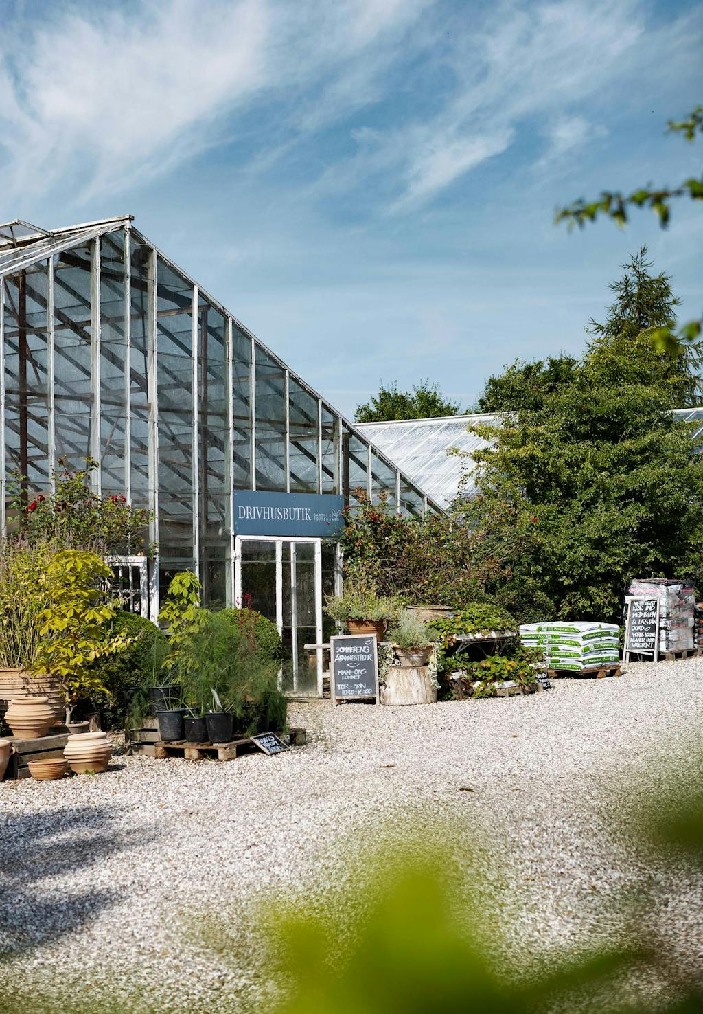Gartneri og drivhusbutik