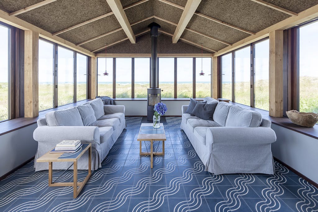 Vakantiehuis woonkamer