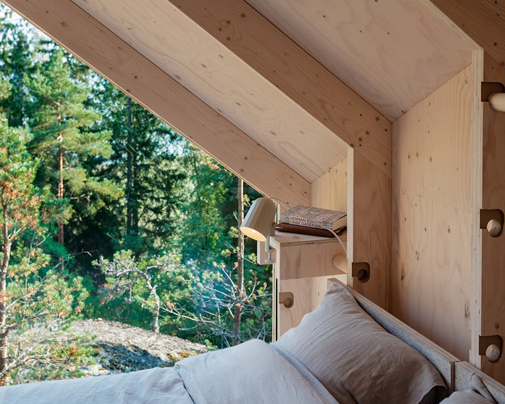 Tiny House med udsigt til skoven