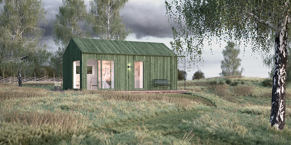 Tiny house der matcher sine omgivelser