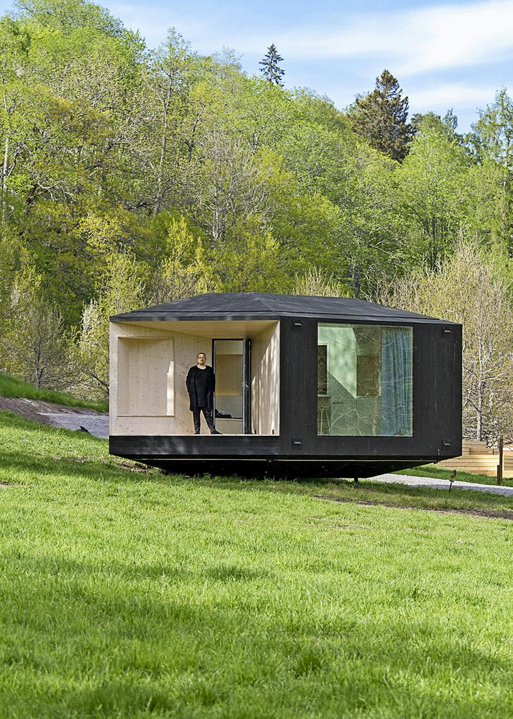Tiny House som en UFO
