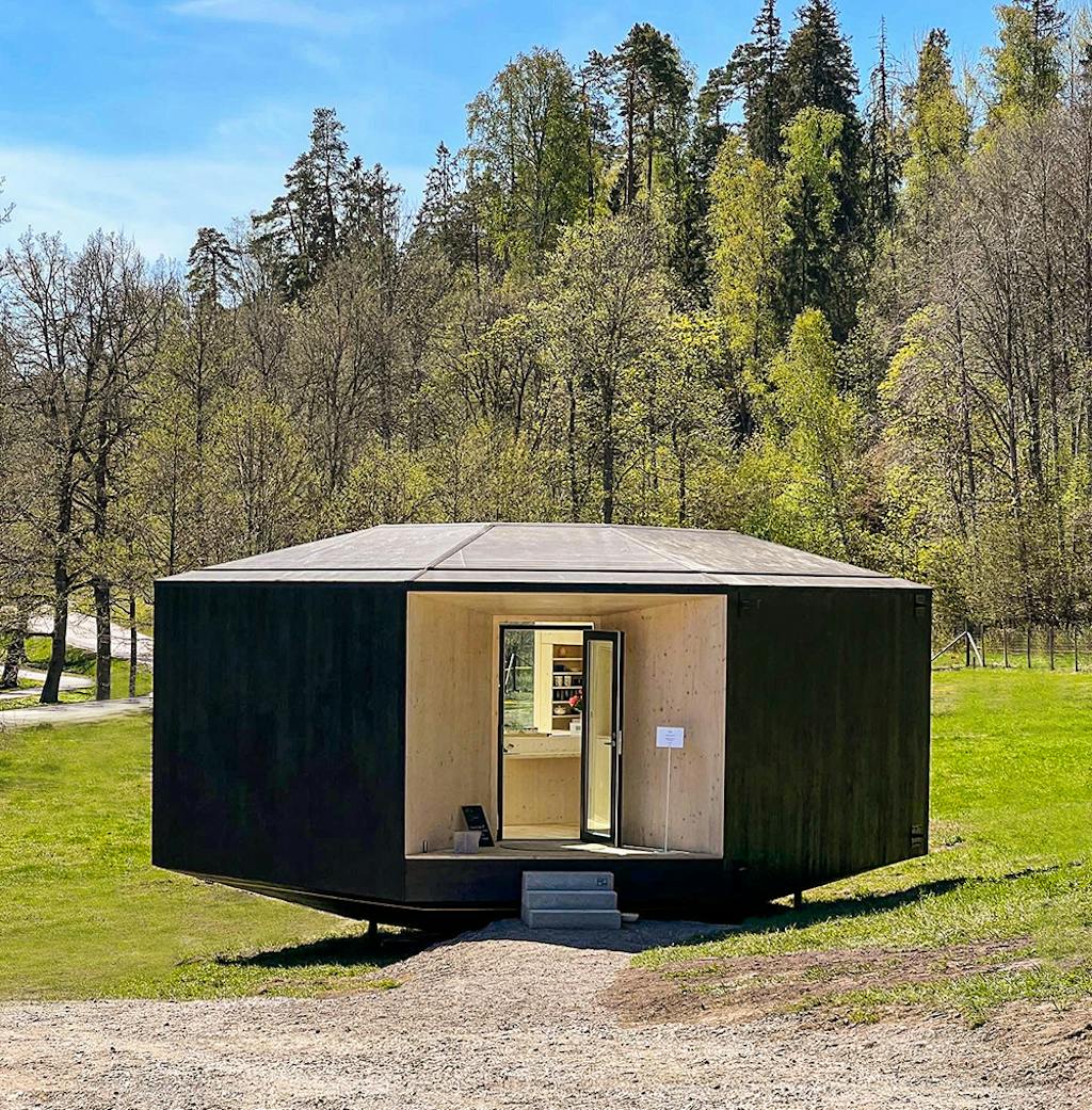 Tiny House som en UFO