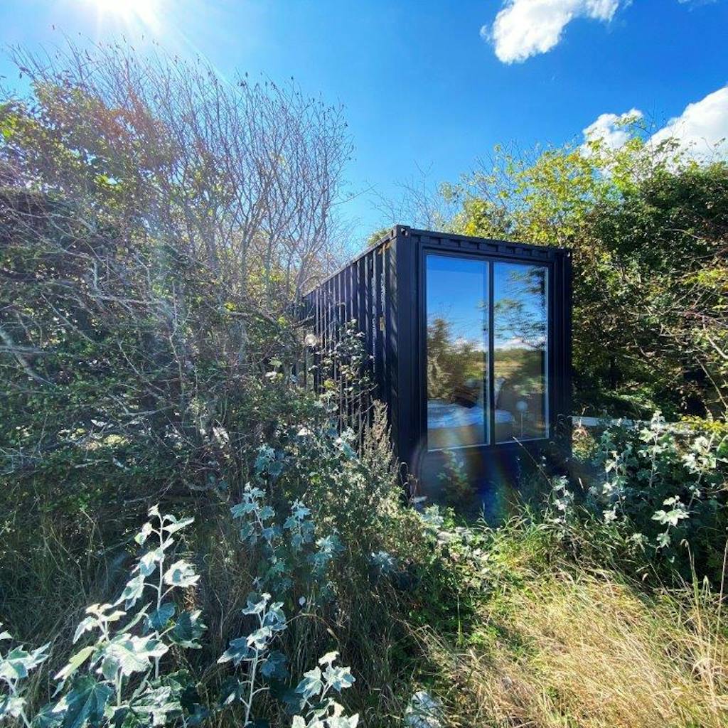 Containerhotel udefra