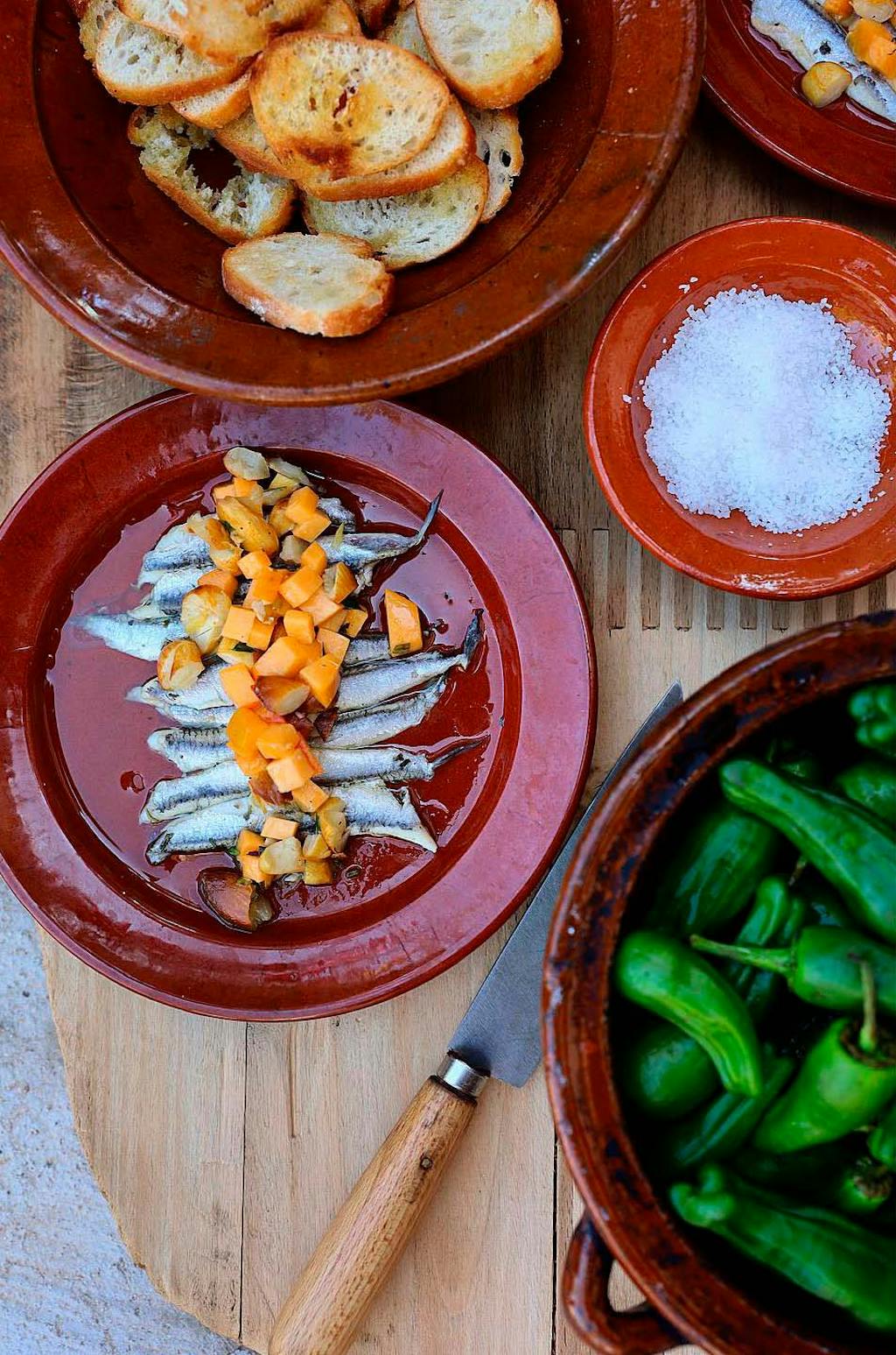 Appetizer med sardiner