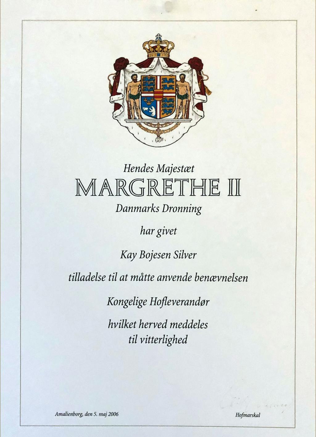 Kongelig hofleverandør