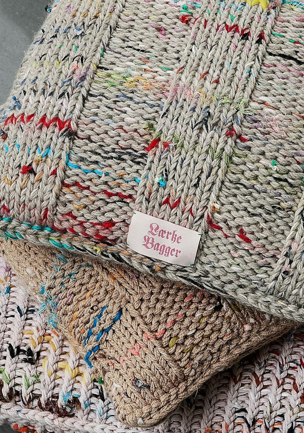 Lærke Bagger strikpude opskrift