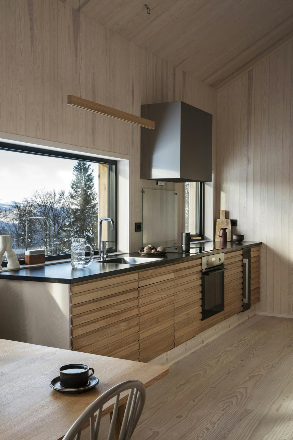 vakantiehuis interieur noorwegen keuken