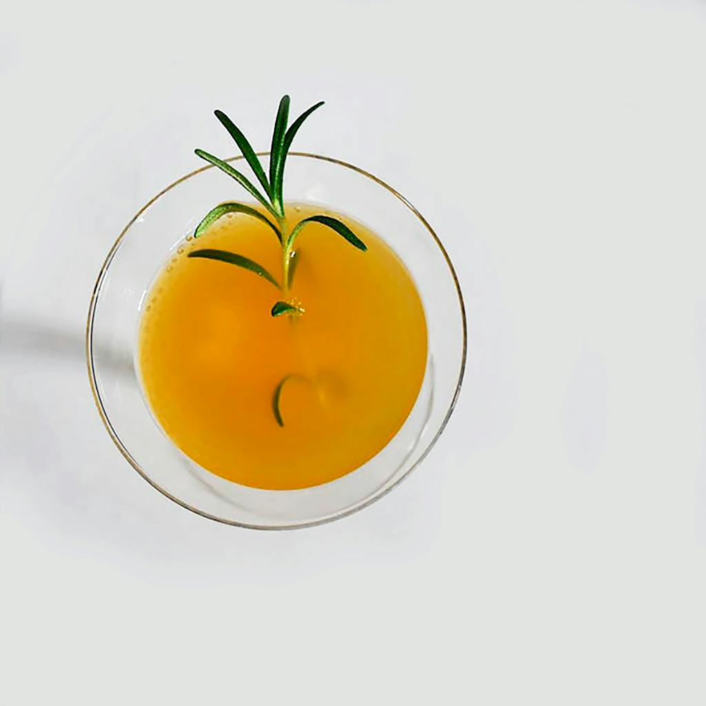 orange blossom mocktail