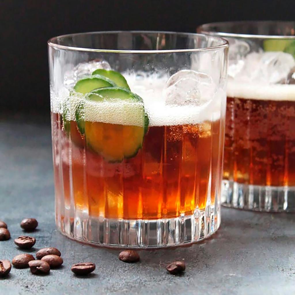 espresso tonic mocktail