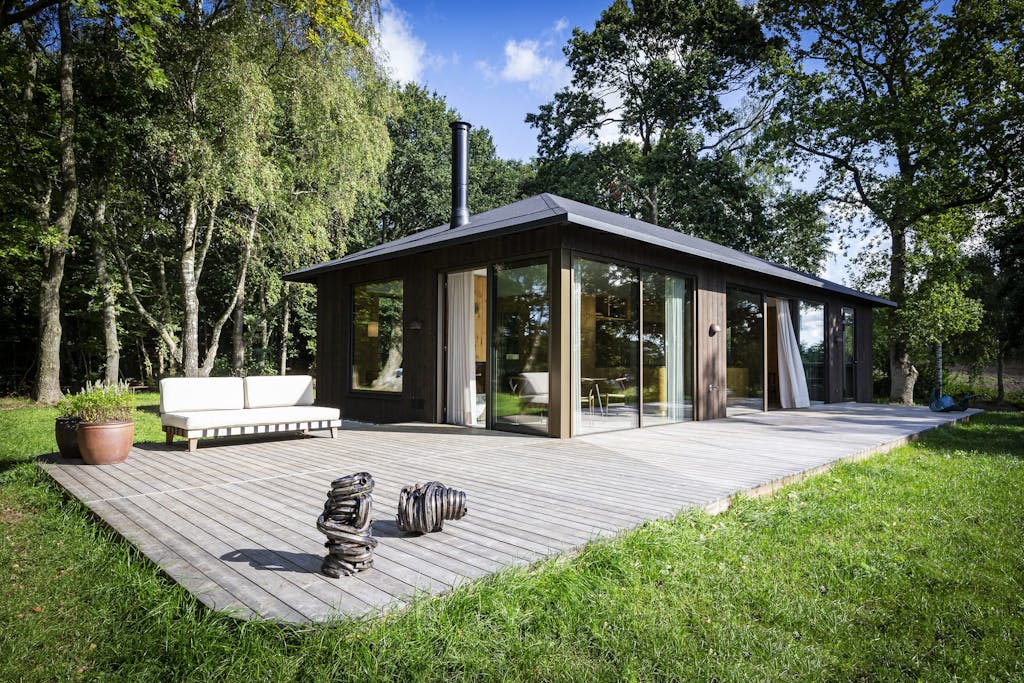 Een huis dat de materialen duidelijke taal laat spreken Villa Arrondi