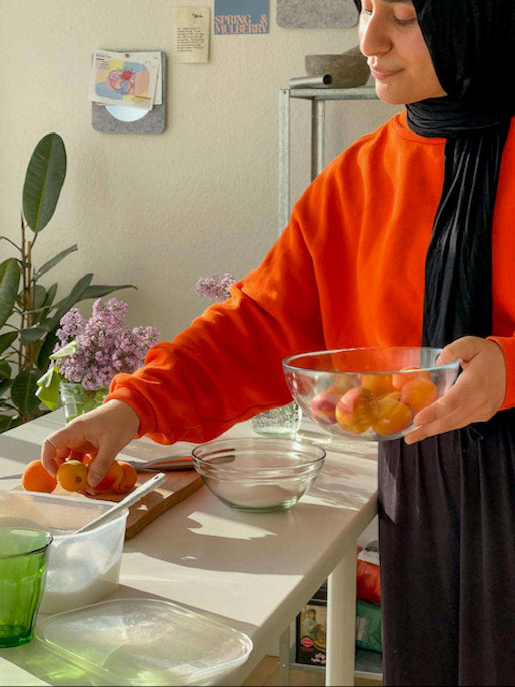 Nur er gået viralt med sin citronmousse i en citronskal