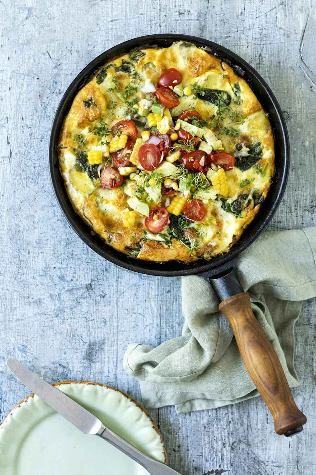 Grøn Fritatta Grøn Fritatta