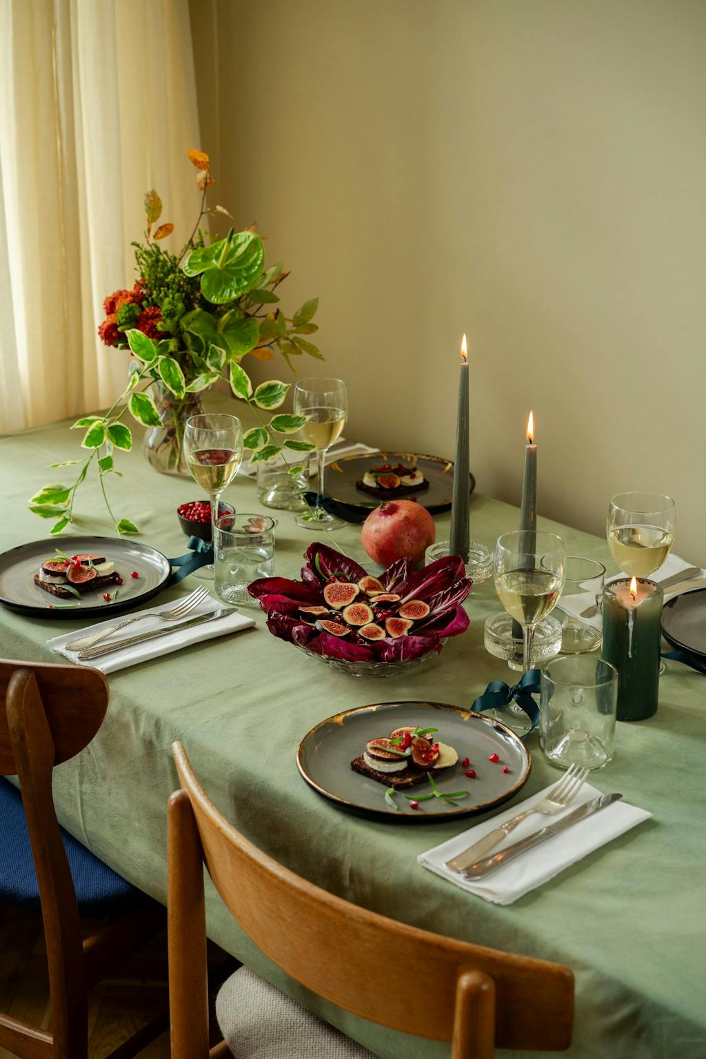 Smukt dækket julebord for Schulstad Smukt dækket julebord for Schulstad