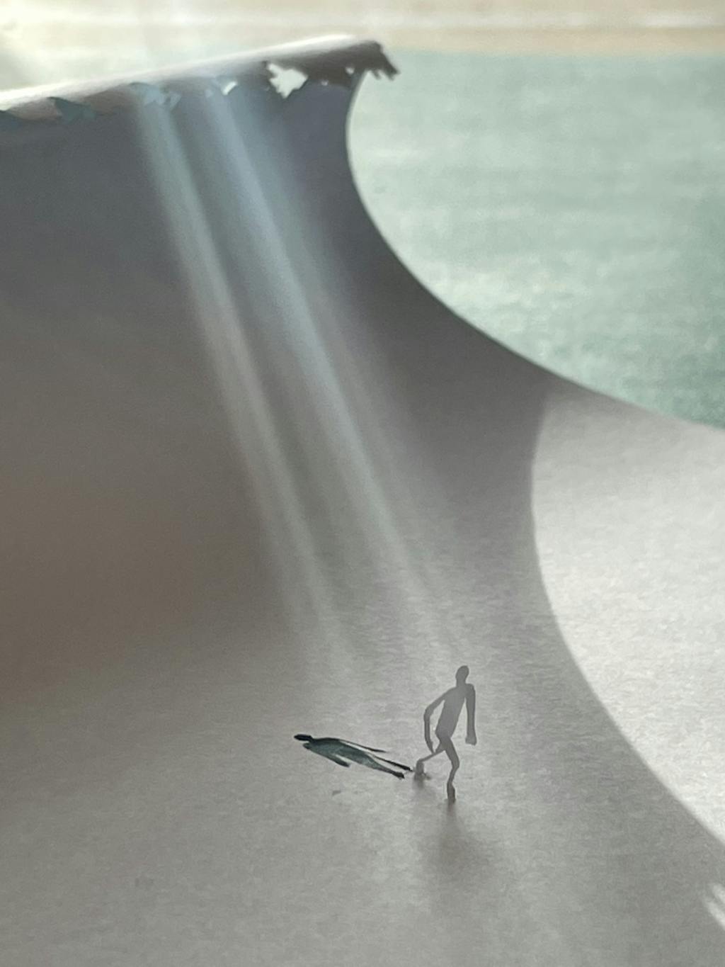 THE DARK SIDE Papercut