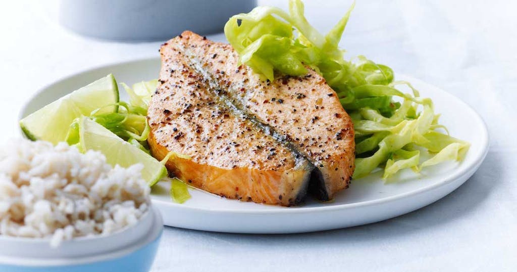 zalm met spitskool zalm met spitskool