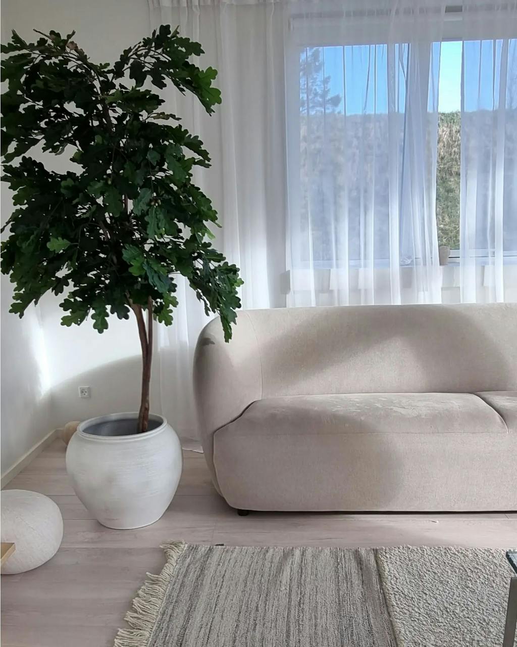 Kunstigt træ fra Silkeplanter Kunstigt træ