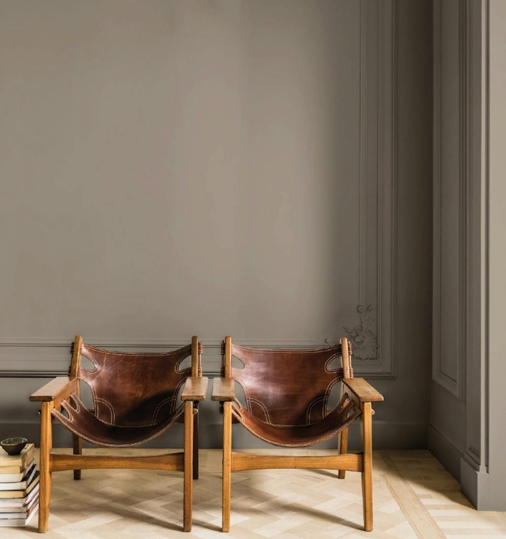 Beige, brun vægfarve Beige, brun vægfarve