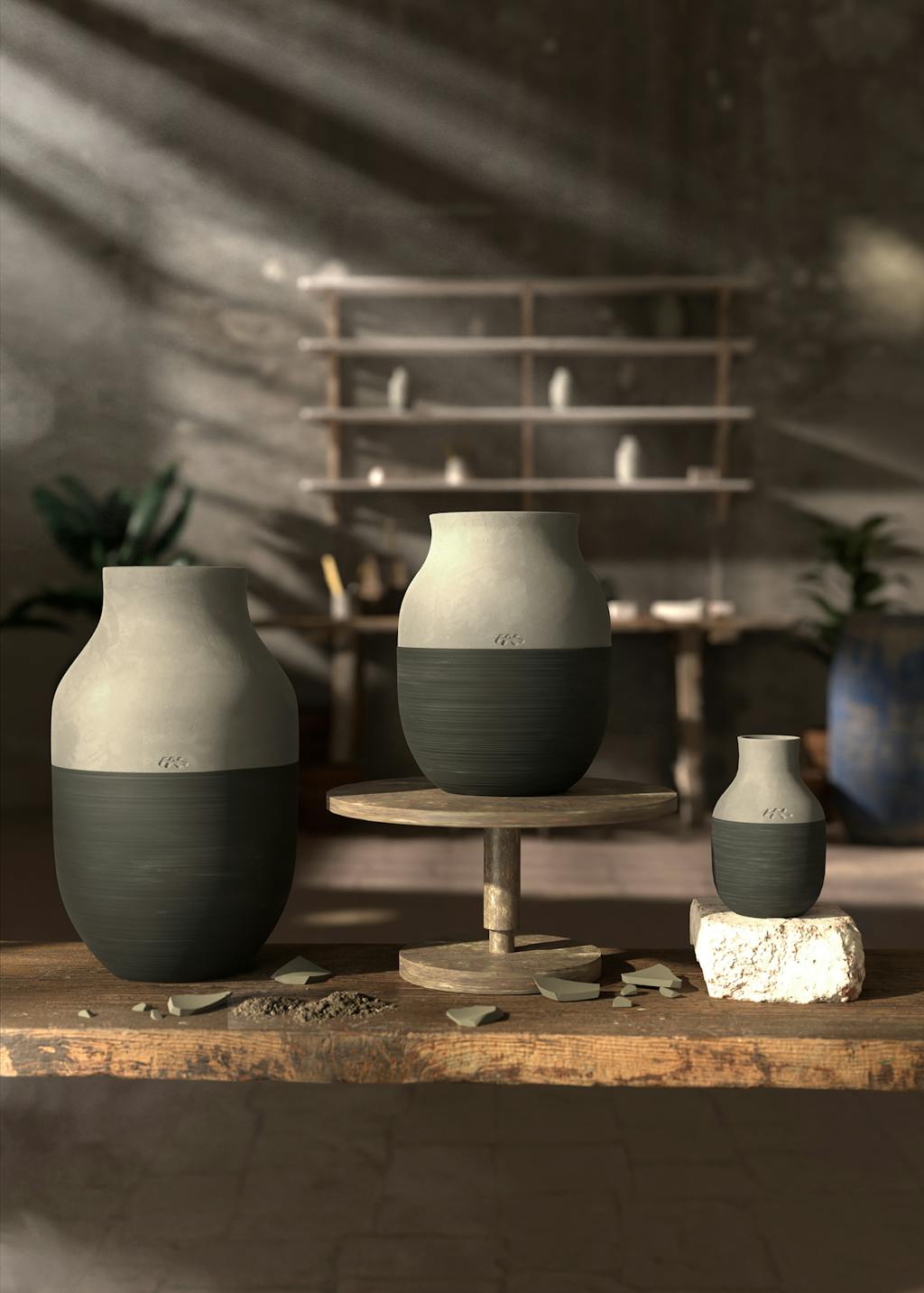 Kähler Omaggio Circulare Vase