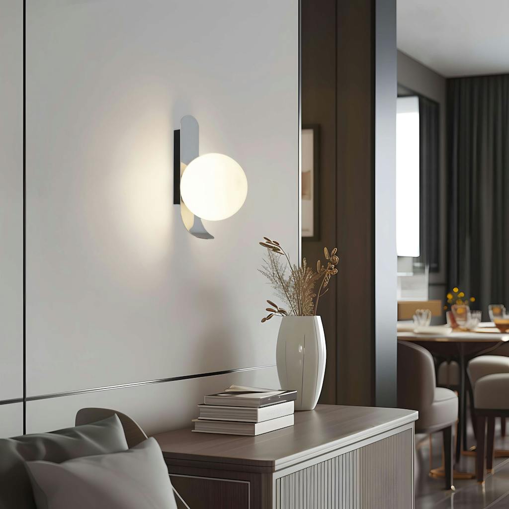 NOLA.Lampemesteren.Pearl Væglampe.Belysning.Miljø