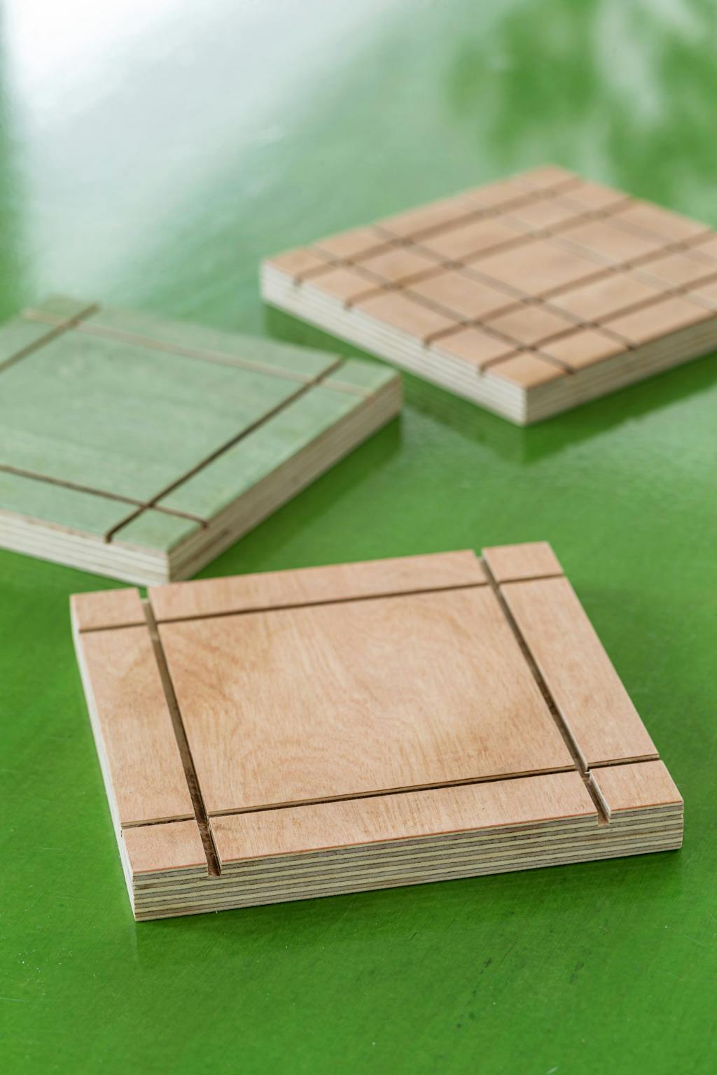 Bordskånere lavet af Lars af overskudstræ