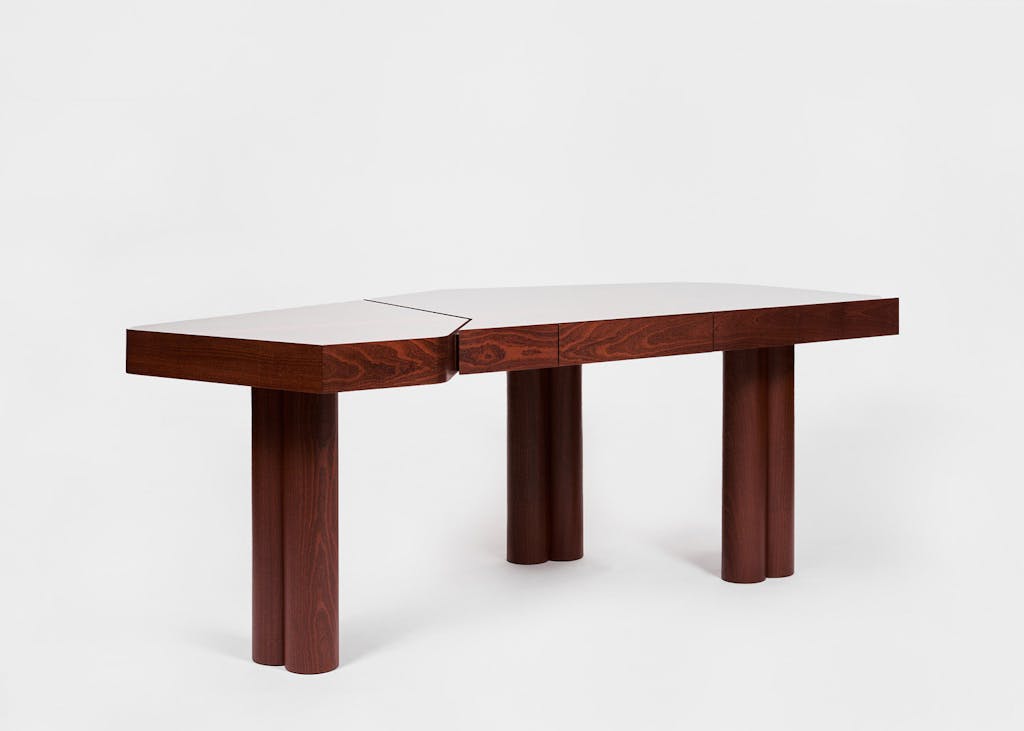 Danielle Siggerud Mattina Desk Mahogany